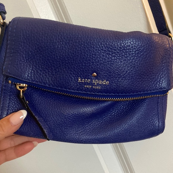Royal blue small Kate Spade bag - Picture 1 of 4